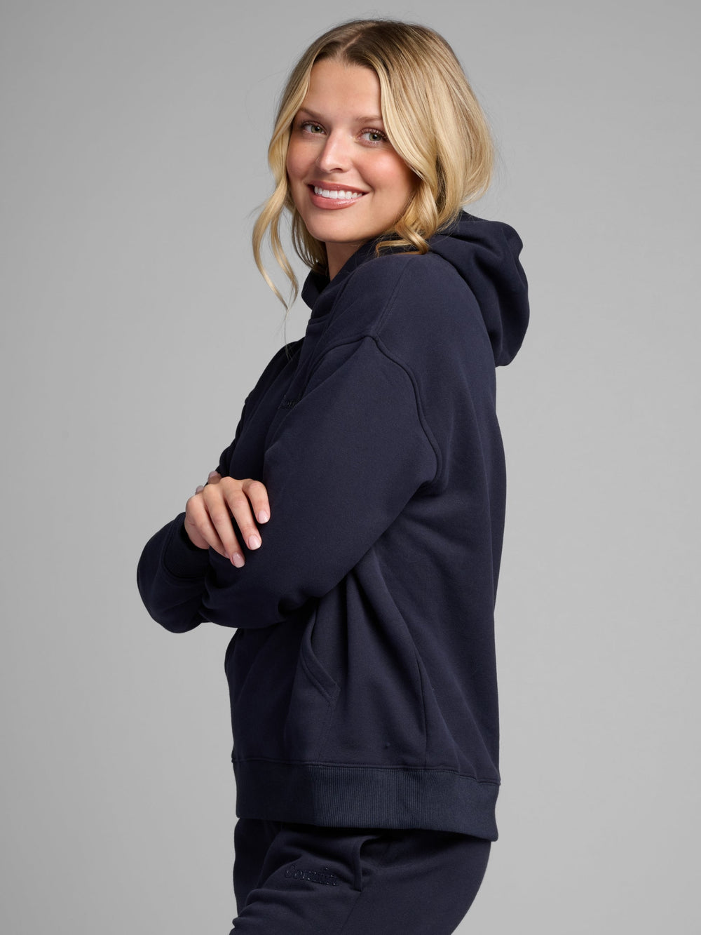 Halo Lightweight Crop Hoodie
