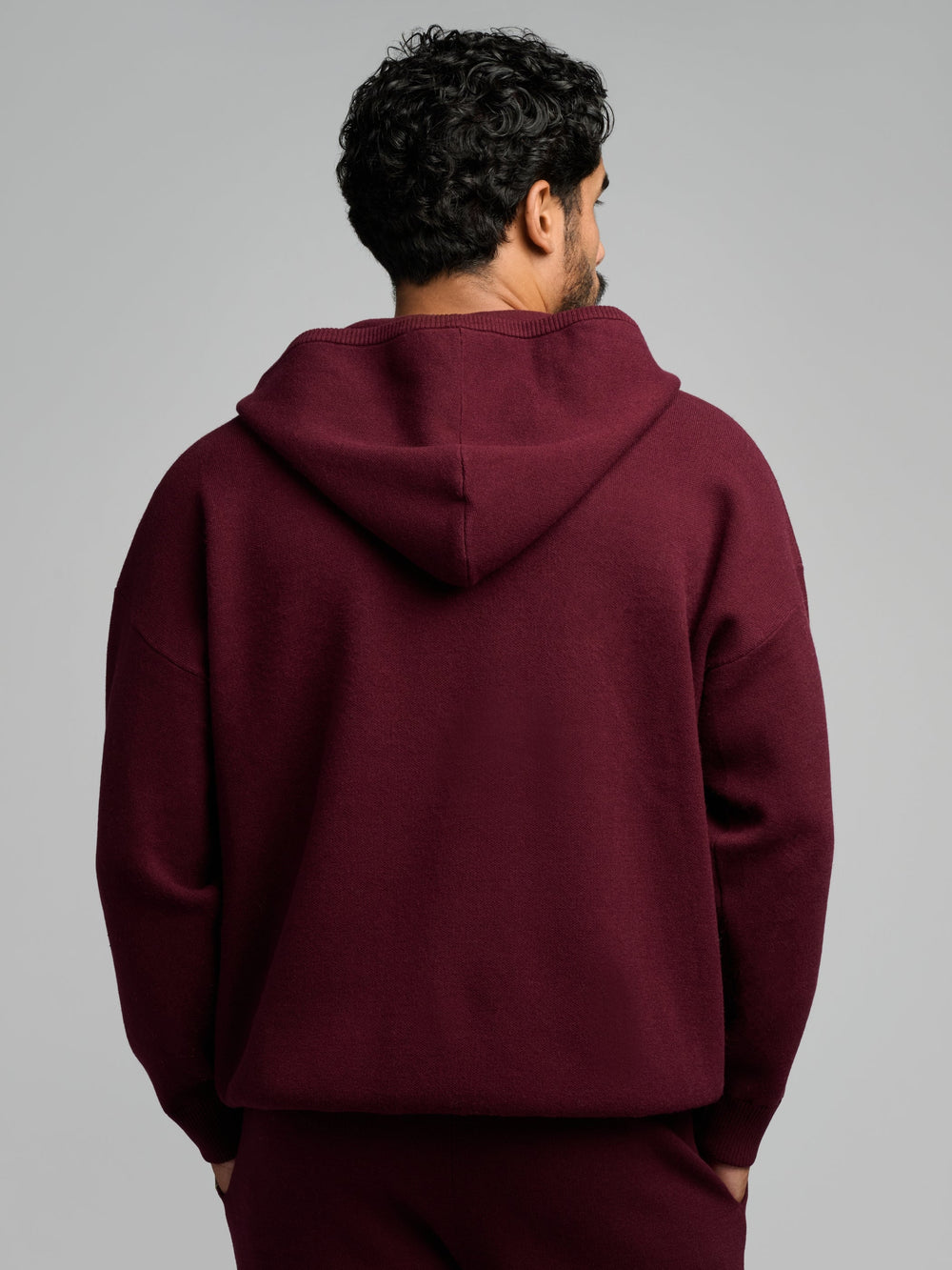 Sweater Knit Hoodie