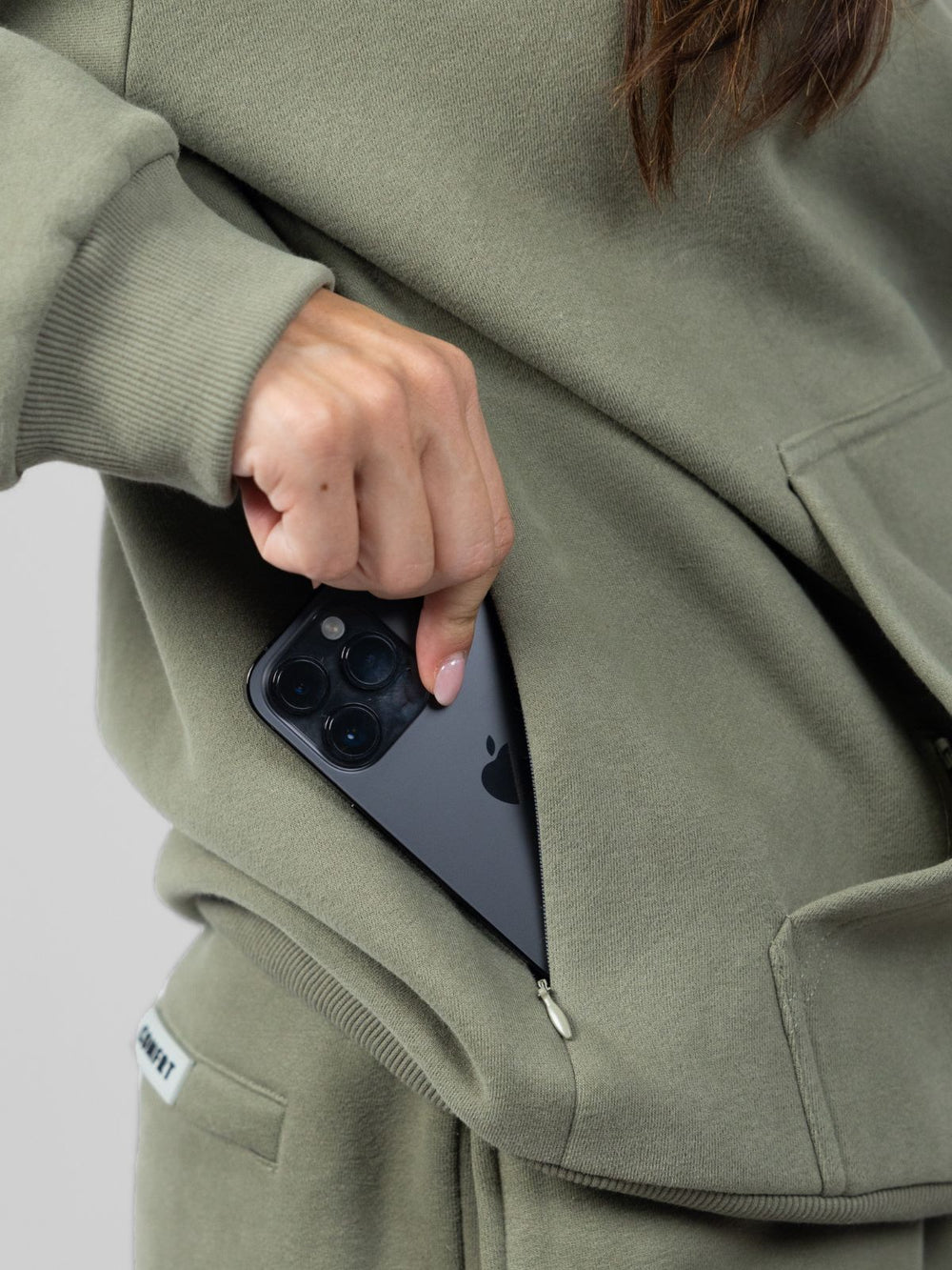 Travel Essentials Zip Hoodie