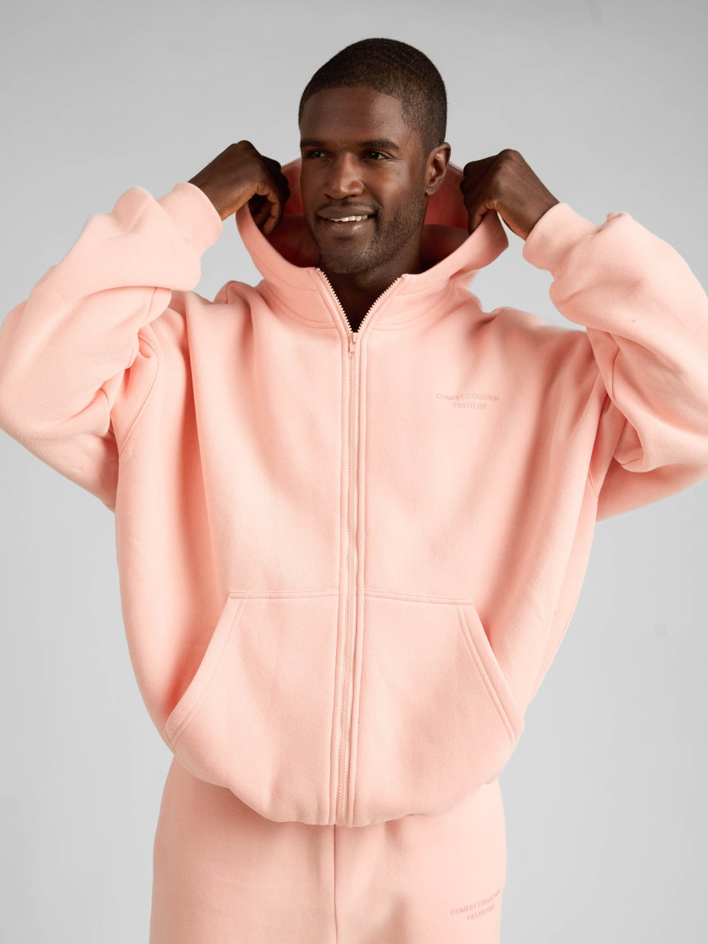 Pastel Zip Hoodie