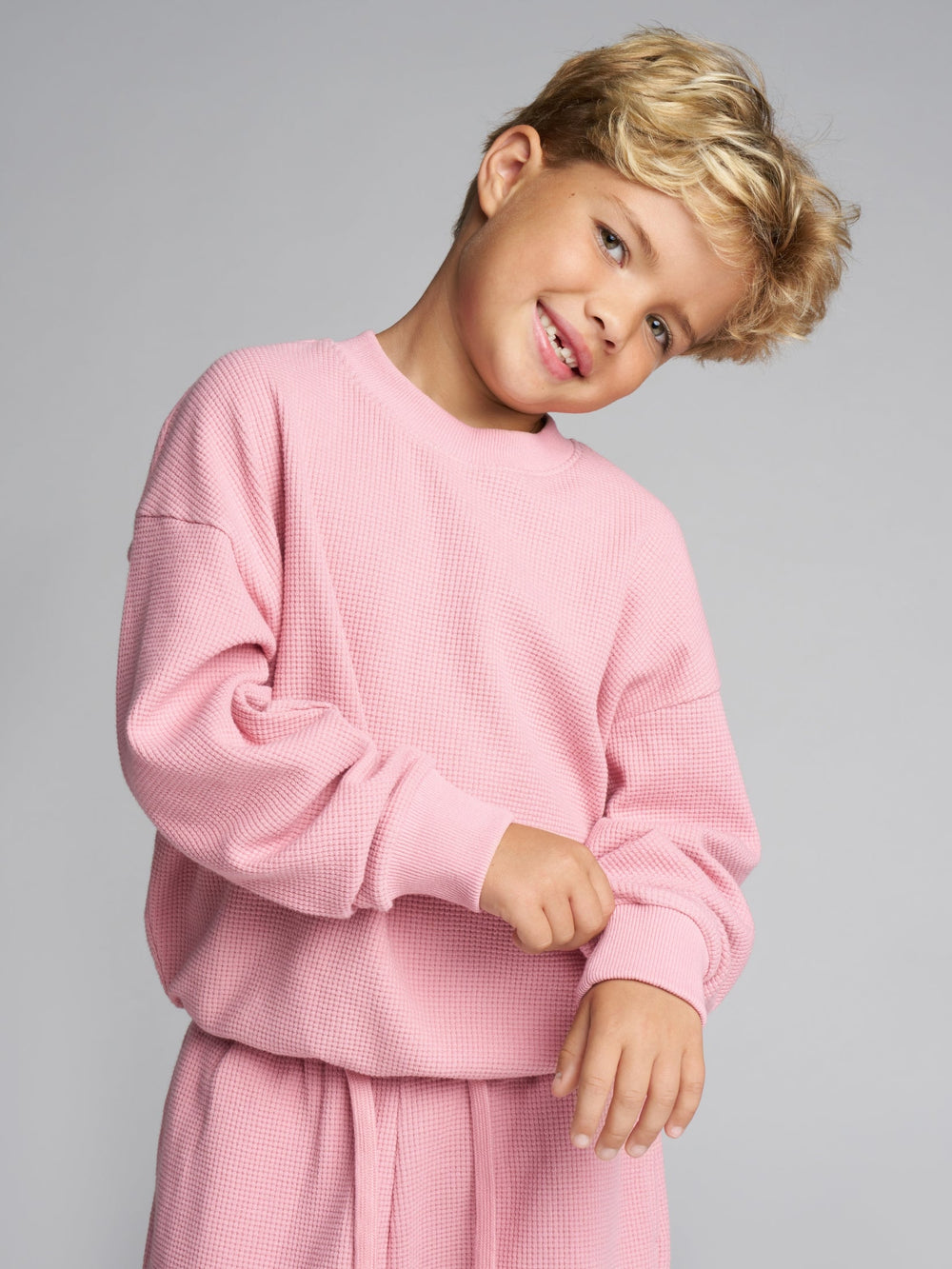 Waffle Kids Lounge Long Sleeve