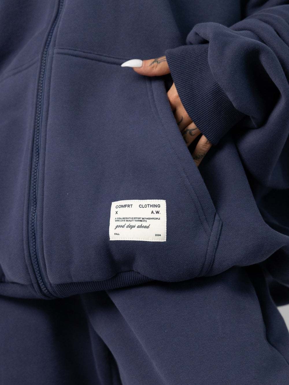 Affirmation Zip Hoodie