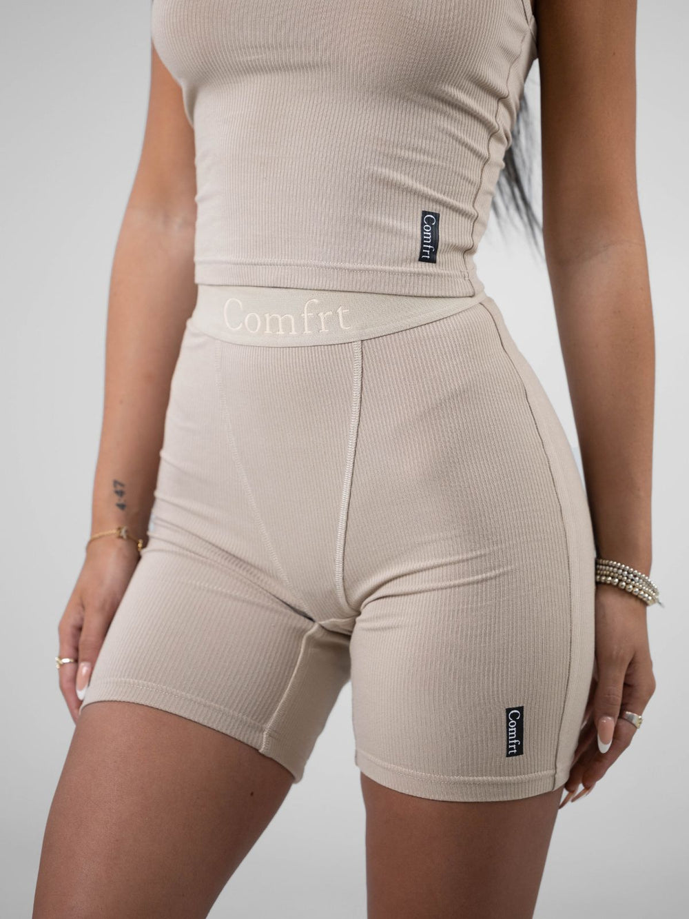 Rib Contour Crop Tank