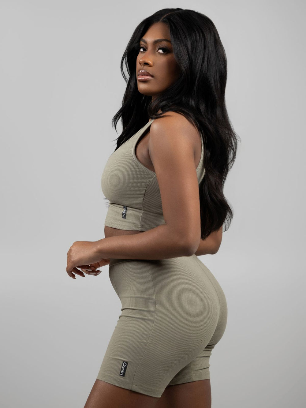 Rib Contour Crop Tank