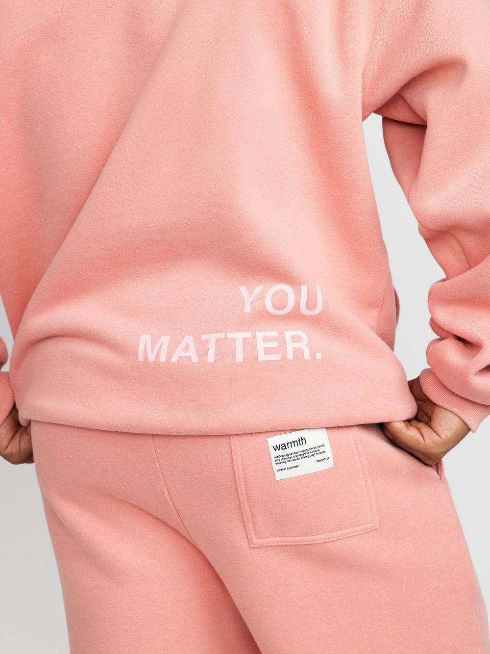 You Matter Straight Leg Sweatpants